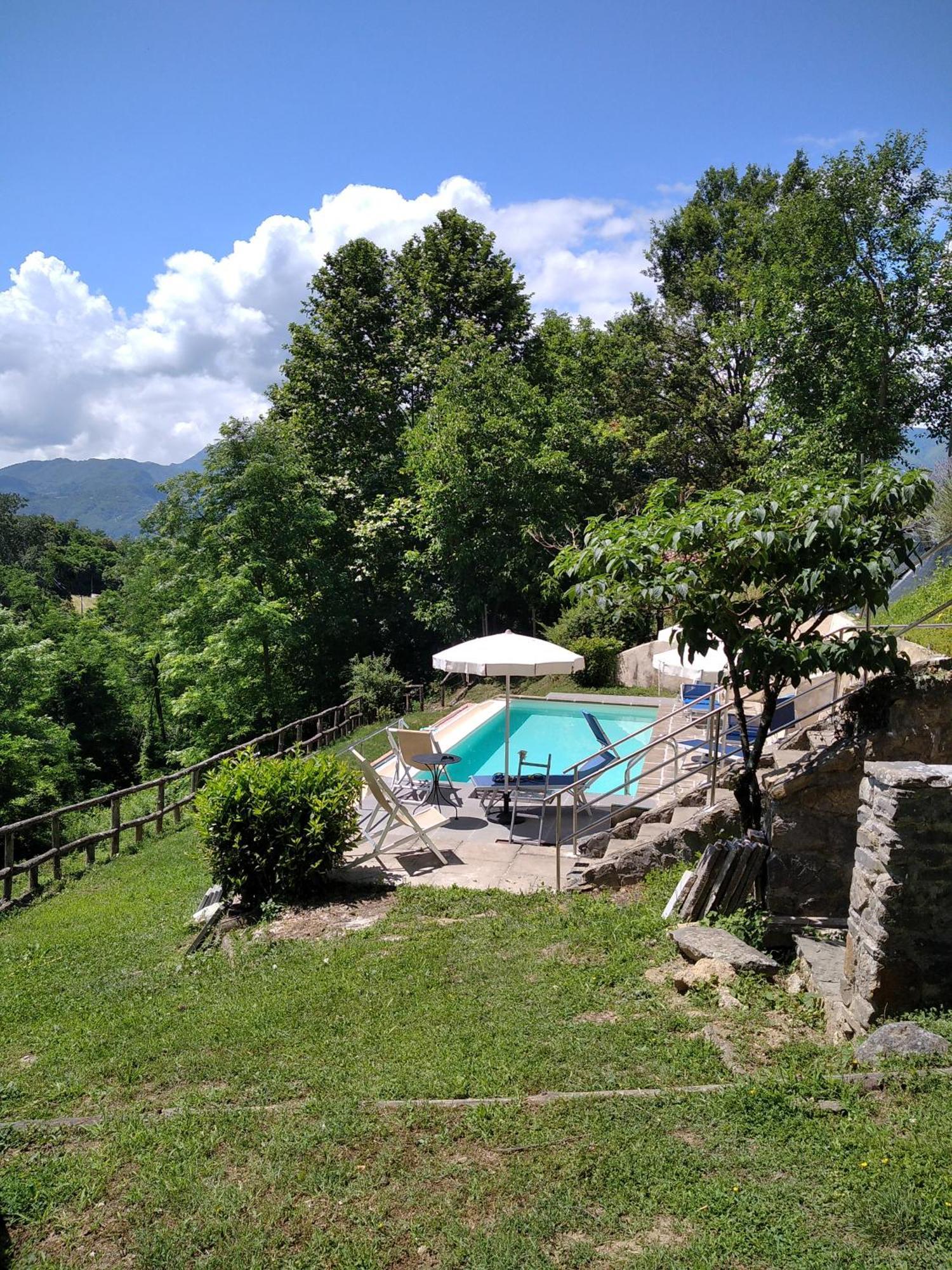 Villa Belvedere Pieve Fosciana Exterior foto
